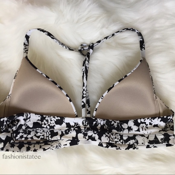 NWT LULULEMON DEEP SEA BIKINI TOP EFFLORESCENT 10 - Picture 3 of 5